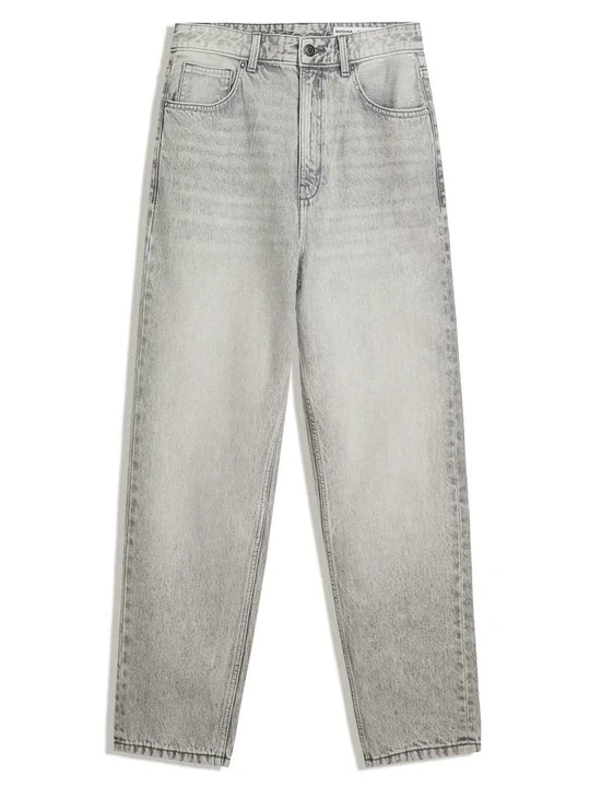 Zdjęcie produktu Jeansy Relaxed Fit Bershka szary
