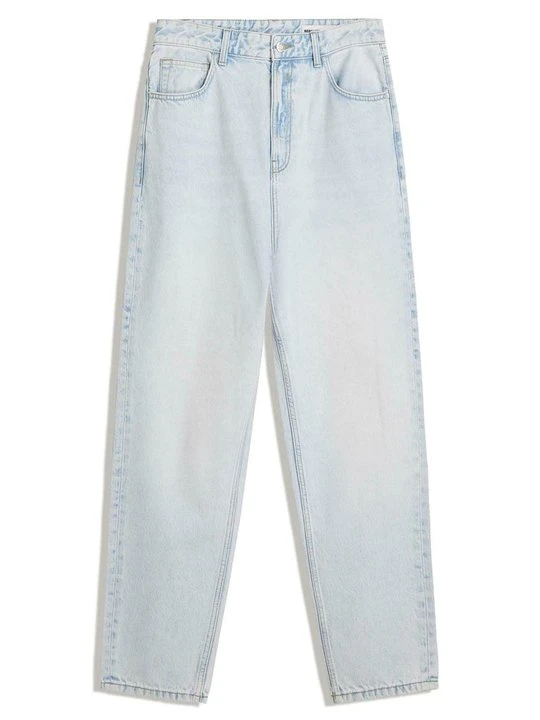 Zdjęcie produktu Jeansy Relaxed Fit Bershka jasnoniebieski
