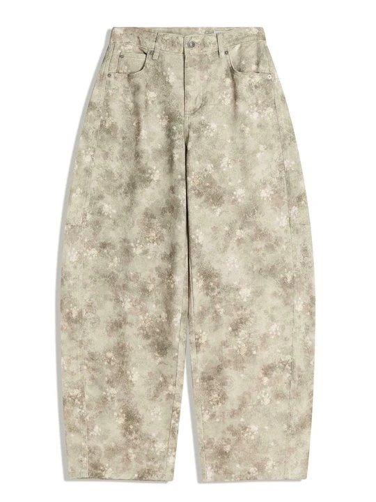Zdjęcie produktu Jeansy Relaxed Fit Bershka brązowy