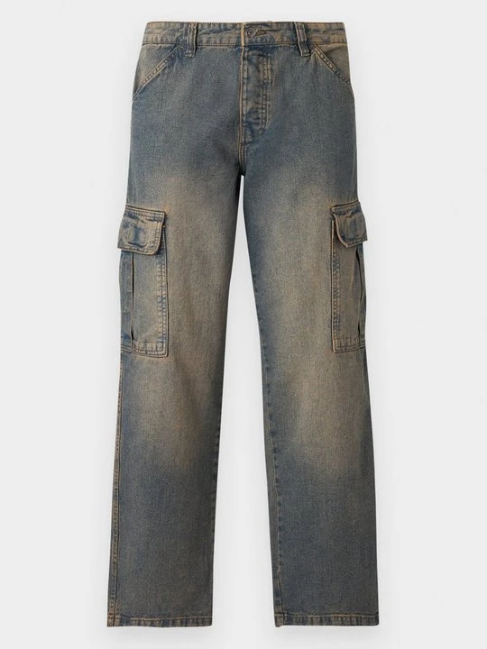 Zdjęcie produktu Jeansy Relaxed Fit Brave Soul brązowy