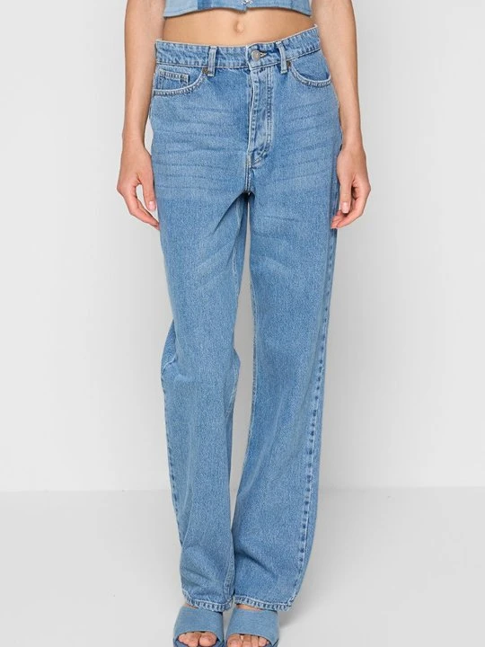 Zdjęcie produktu Jeansy Relaxed Fit By Malene Birger niebieski