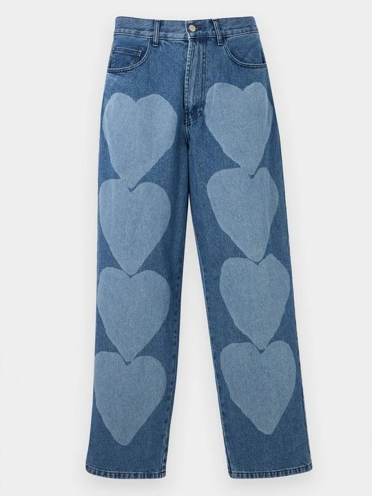 Zdjęcie produktu Jeansy Relaxed Fit Carne Bollente niebieski