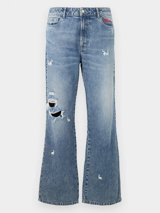 Zdjęcie produktu Jeansy Relaxed Fit Carne Bollente niebieski denim