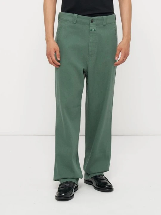 Zdjęcie produktu Jeansy Relaxed Fit Closed zielony