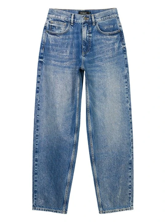 Zdjęcie produktu Jeansy Relaxed Fit Desigual niebieski