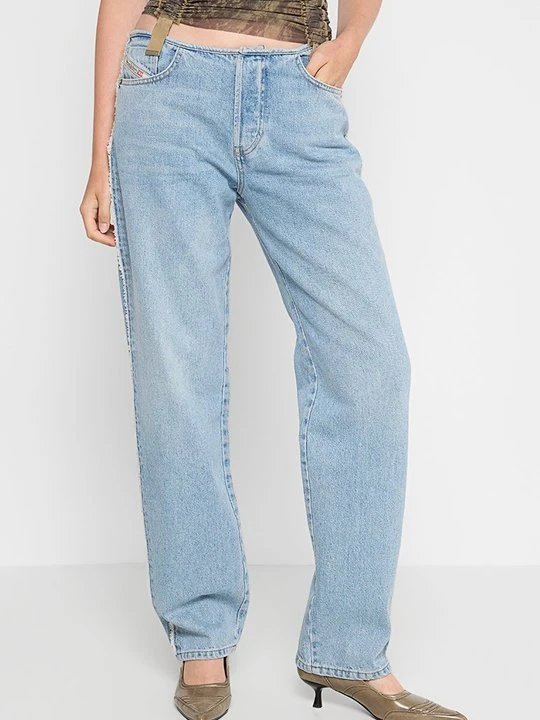 Zdjęcie produktu Jeansy Relaxed Fit Diesel jasnoniebieski