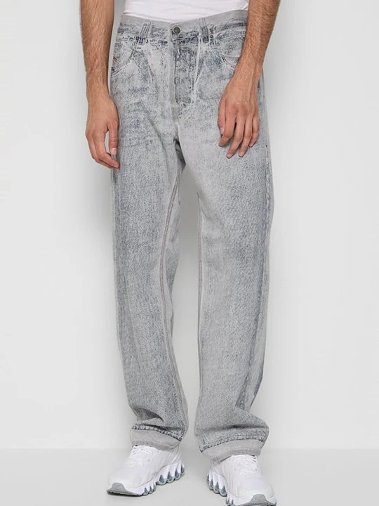 Zdjęcie produktu Jeansy Relaxed Fit Diesel szary