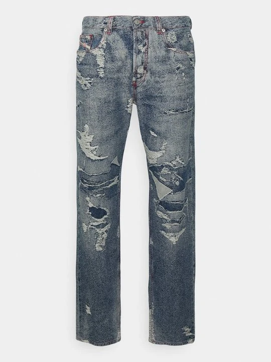 Zdjęcie produktu Jeansy Relaxed Fit Diesel niebieski denim
