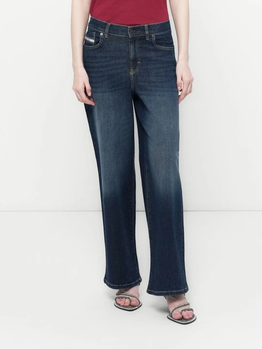 Zdjęcie produktu Jeansy Relaxed Fit Diesel czerwony