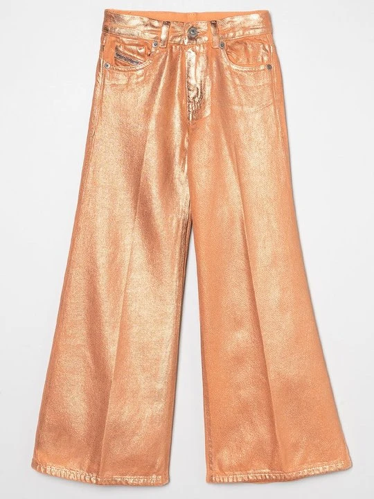 Zdjęcie produktu Jeansy Relaxed Fit Diesel pomarańczowy