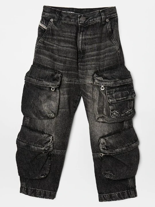 Zdjęcie produktu Jeansy Relaxed Fit Diesel niebieski denim
