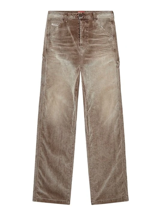 Zdjęcie produktu Jeansy Relaxed Fit Diesel brązowy