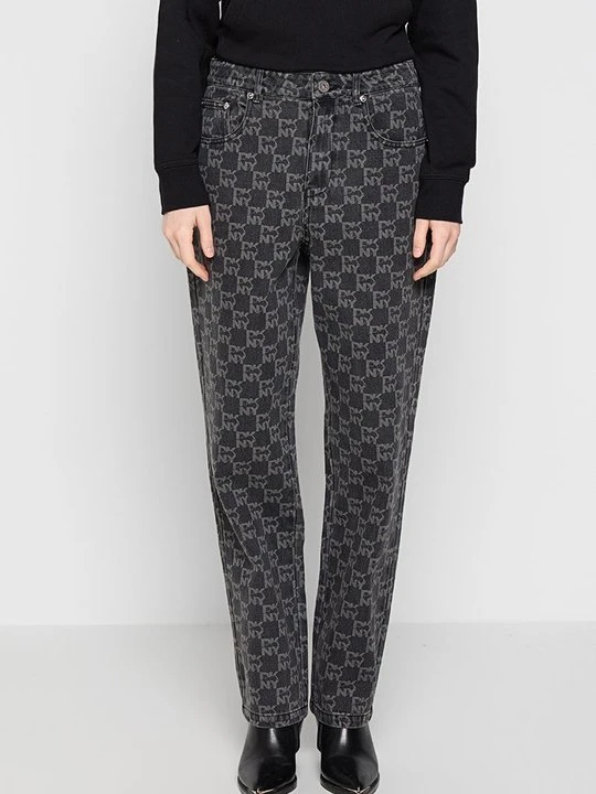 Zdjęcie produktu Jeansy Relaxed Fit DKNY ciemnoszary