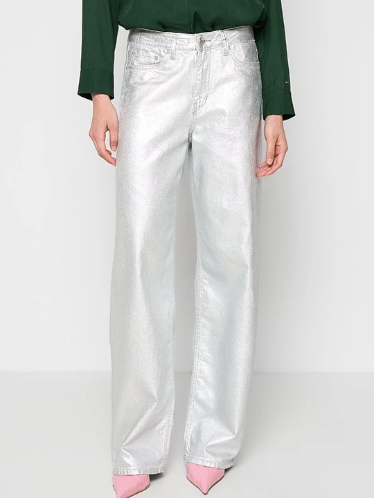 Zdjęcie produktu Jeansy Relaxed Fit Drykorn srebrny