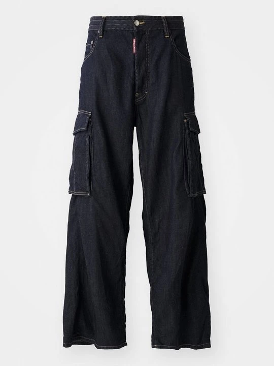 Zdjęcie produktu Jeansy Relaxed Fit Dsquared2 niebieski denim