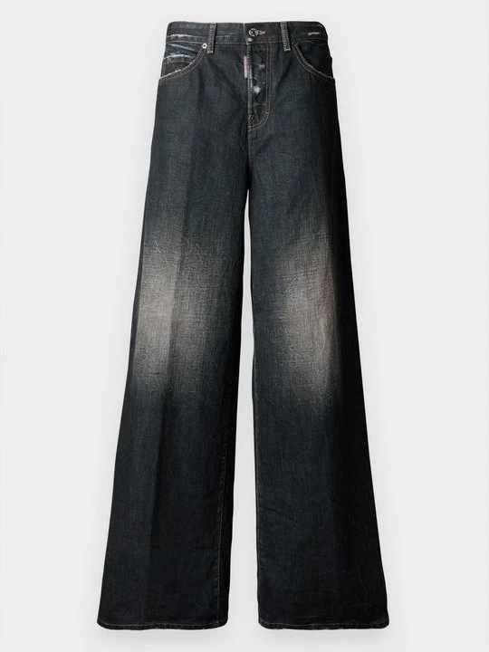 Zdjęcie produktu Jeansy Relaxed Fit Dsquared2 niebieski denim