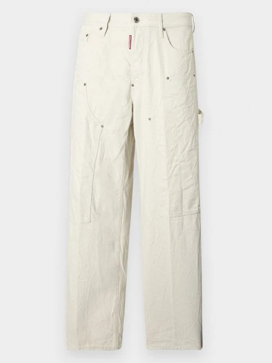 Zdjęcie produktu Jeansy Relaxed Fit Dsquared2 beżowy