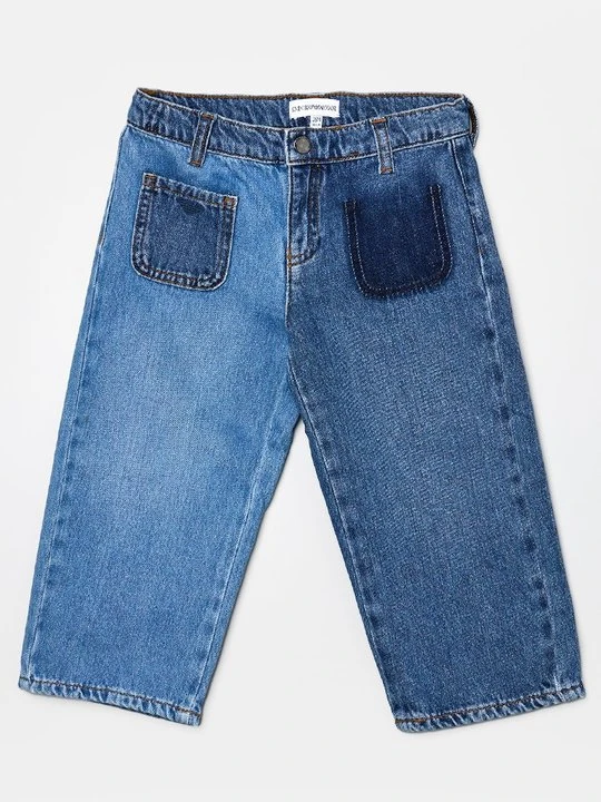 Zdjęcie produktu Jeansy Relaxed Fit Emporio Armani niebieski