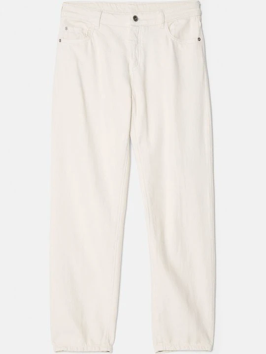 Zdjęcie produktu Jeansy Relaxed Fit Emporio Armani mleczny