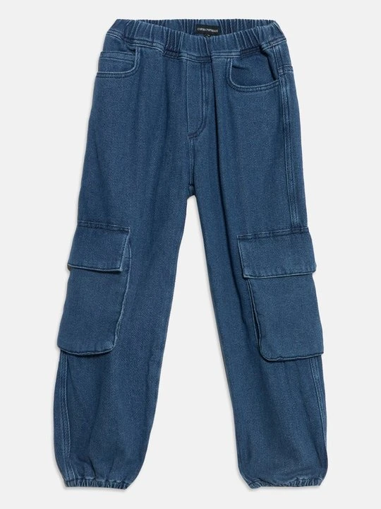 Zdjęcie produktu Jeansy Relaxed Fit Emporio Armani niebieski