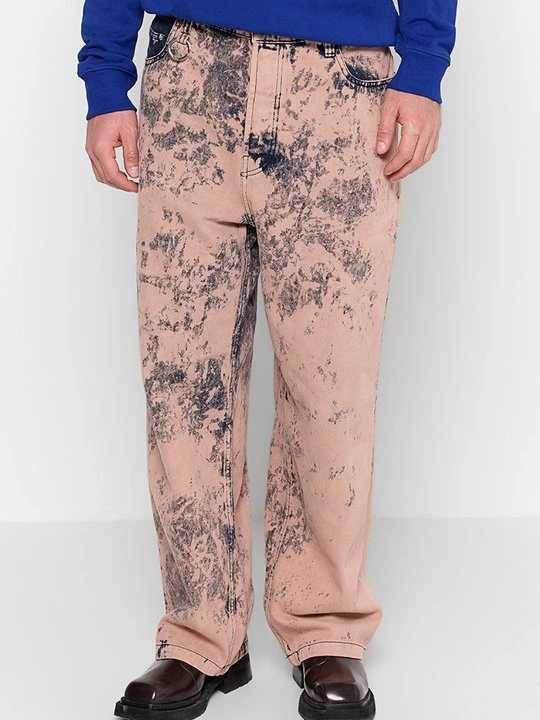 Zdjęcie produktu Jeansy Relaxed Fit Études jasnoróżowy