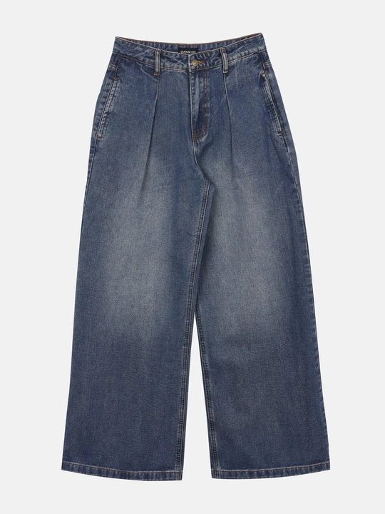 Zdjęcie produktu Wide leg Even&Odd niebieski