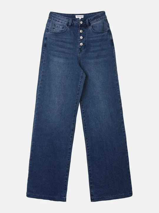 Zdjęcie produktu Jeansy Relaxed Fit Even&Odd niebieski