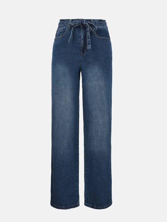 Zdjęcie produktu Jeansy Relaxed Fit Even&Odd niebieski denim