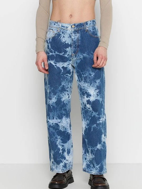 Zdjęcie produktu Jeansy Relaxed Fit Eytys niebieski