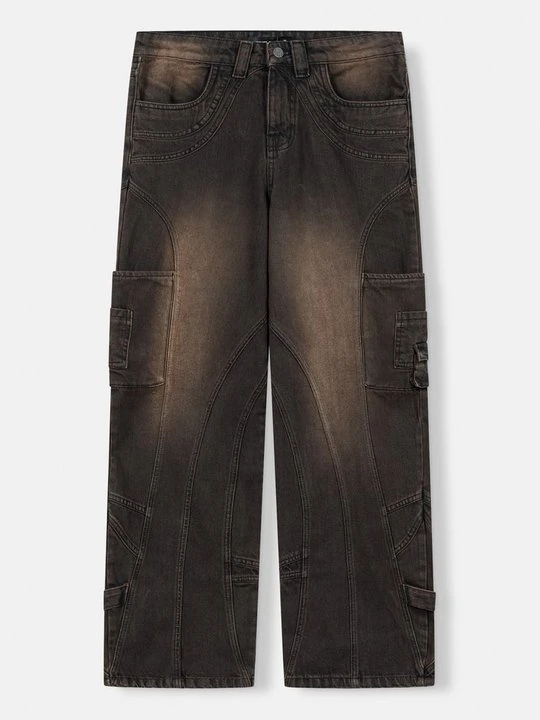 Zdjęcie produktu Jeansy Relaxed Fit FAVELA miedziany