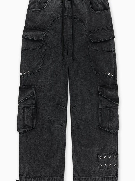 Zdjęcie produktu Jeansy Relaxed Fit FAVELA czarny