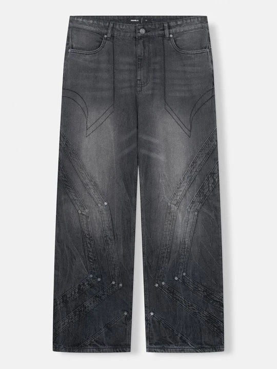 Zdjęcie produktu Jeansy Relaxed Fit FAVELA czarny