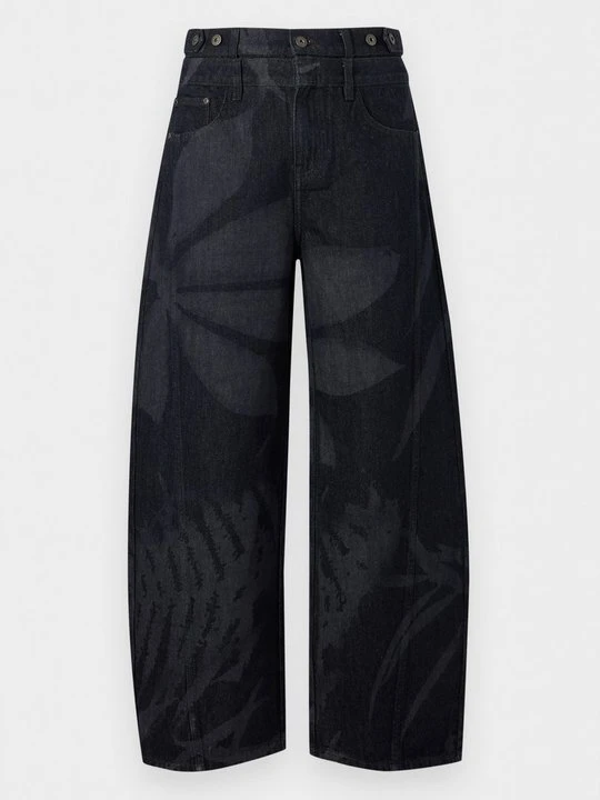 Zdjęcie produktu Jeansy Relaxed Fit Feng Chen Wang czarny