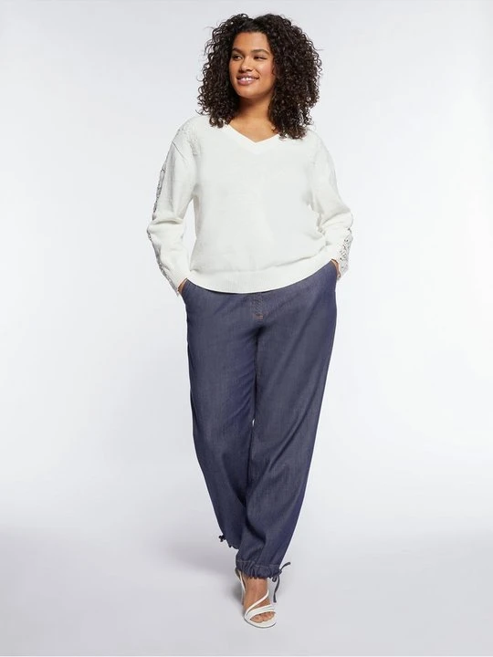 Zdjęcie produktu Jeansy Relaxed Fit Fiorella Rubino niebieski