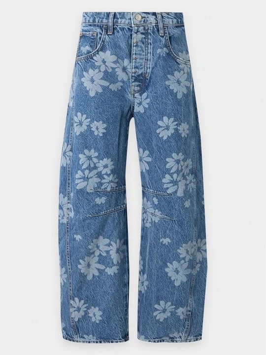Zdjęcie produktu Jeansy Relaxed Fit Free People niebieski denim