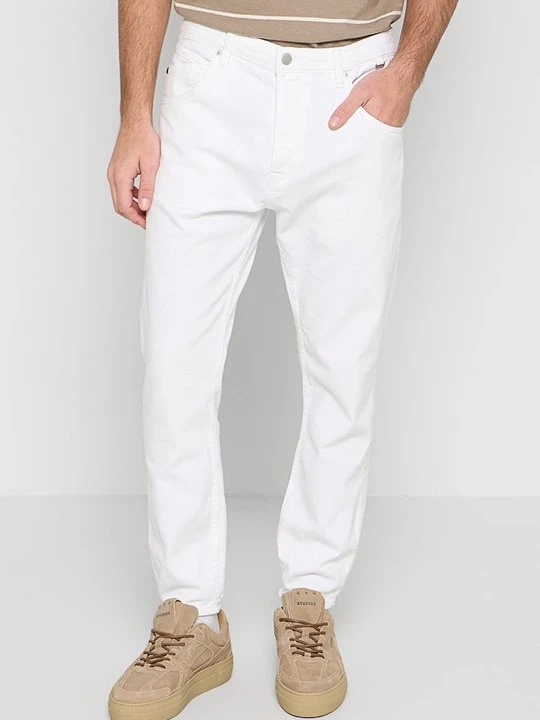 Zdjęcie produktu Jeansy Relaxed Fit GABBA biały