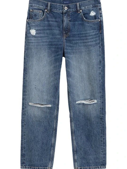 Zdjęcie produktu Jeansy Relaxed Fit Gant ciemnoniebieski