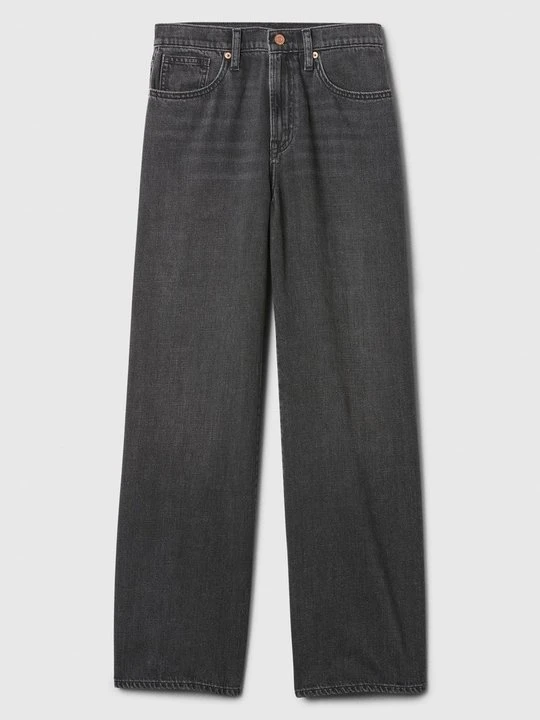 Zdjęcie produktu Jeansy Relaxed Fit GAP czarny