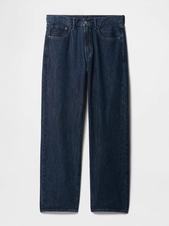 Zdjęcie produktu Jeansy Relaxed Fit GAP granatowy