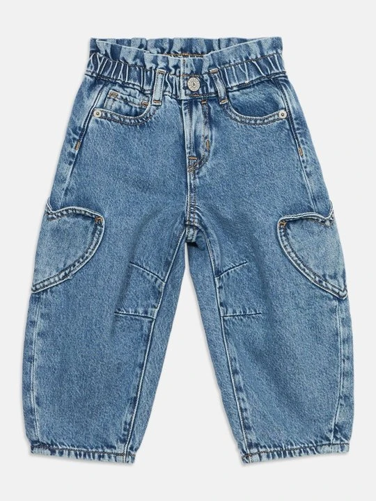 Zdjęcie produktu Jeansy Relaxed Fit GAP niebieski denim