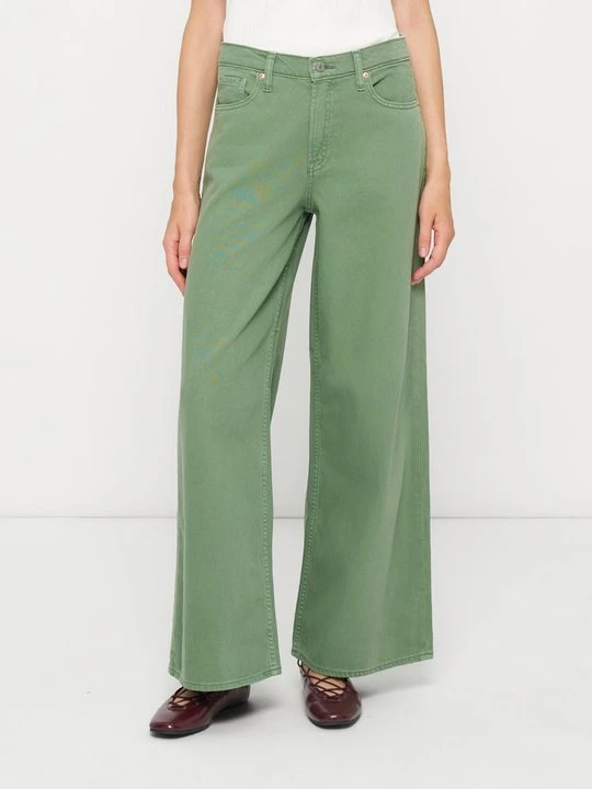 Zdjęcie produktu Jeansy Relaxed Fit GAP zielony