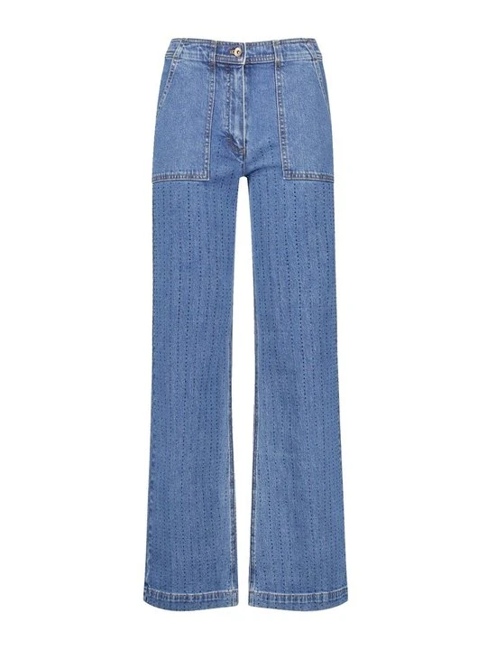 Zdjęcie produktu Jeansy Relaxed Fit Gerry Weber niebieski denim