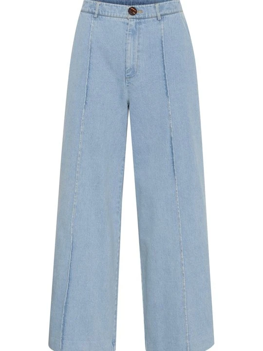 Zdjęcie produktu Jeansy Relaxed Fit Gestuz jasnoniebieski denim