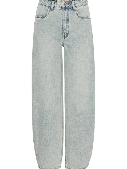 Zdjęcie produktu Jeansy Relaxed Fit Gestuz jasnoniebieski denim