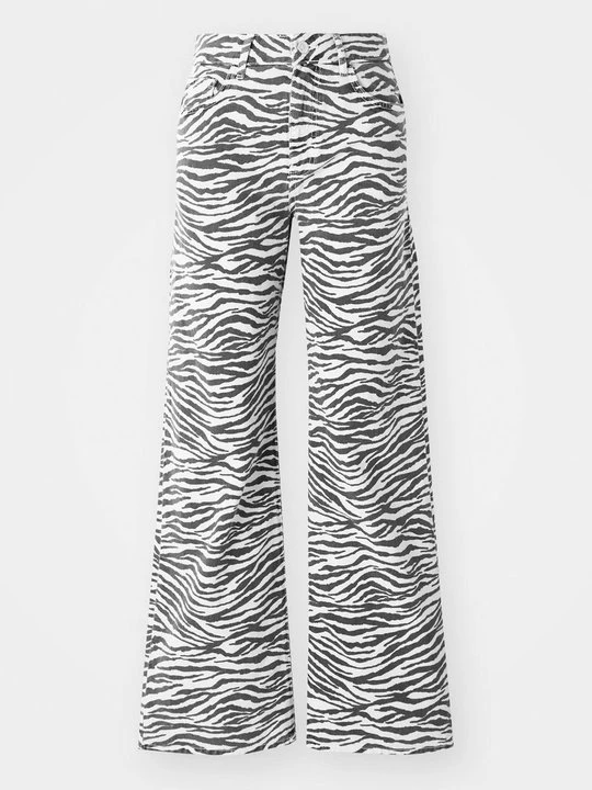 Zdjęcie produktu Jeansy Relaxed Fit Gina Tricot czarny