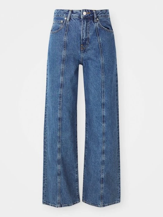 Zdjęcie produktu Jeansy Relaxed Fit Gina Tricot niebieski