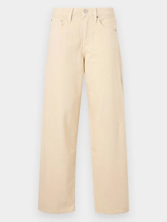 Zdjęcie produktu Jeansy Relaxed Fit Gina Tricot jasnożółty