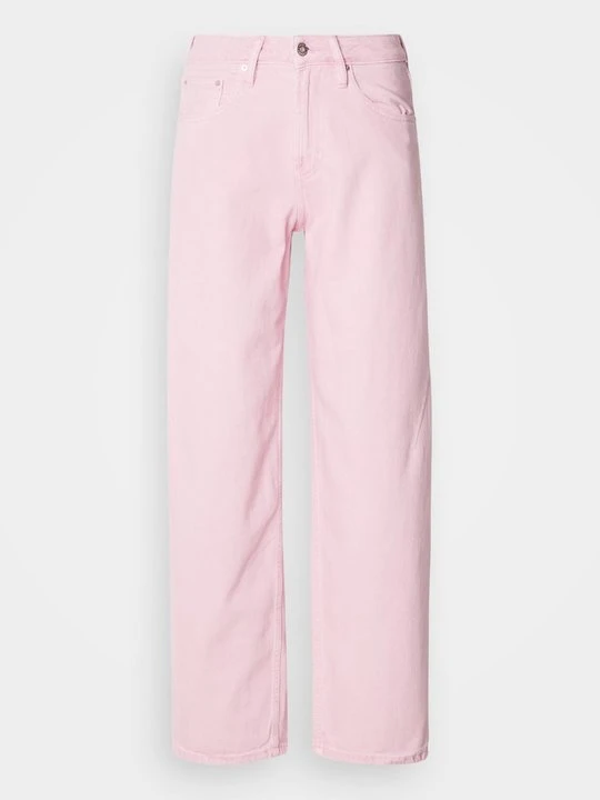 Zdjęcie produktu Jeansy Relaxed Fit Gina Tricot kolorowy denim