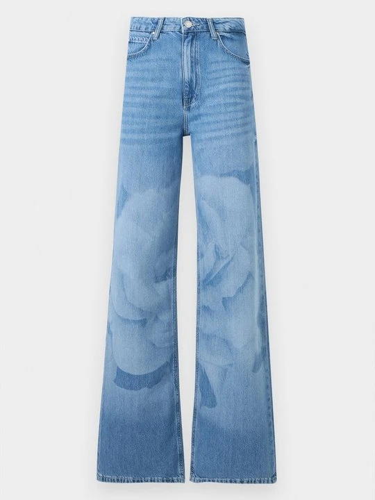 Zdjęcie produktu Wide leg Guess jasnoniebieski denim