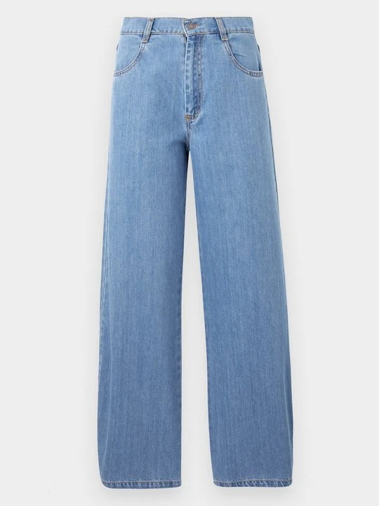 Zdjęcie produktu Jeansy Relaxed Fit Henrik Vibskov jasnoniebieski denim